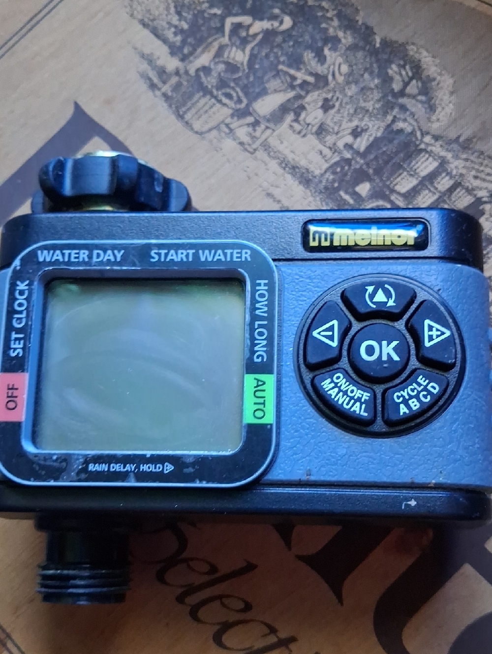 Blue Automatic Water Timer Controller